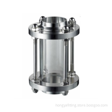 Stainless steel welding sight glasses